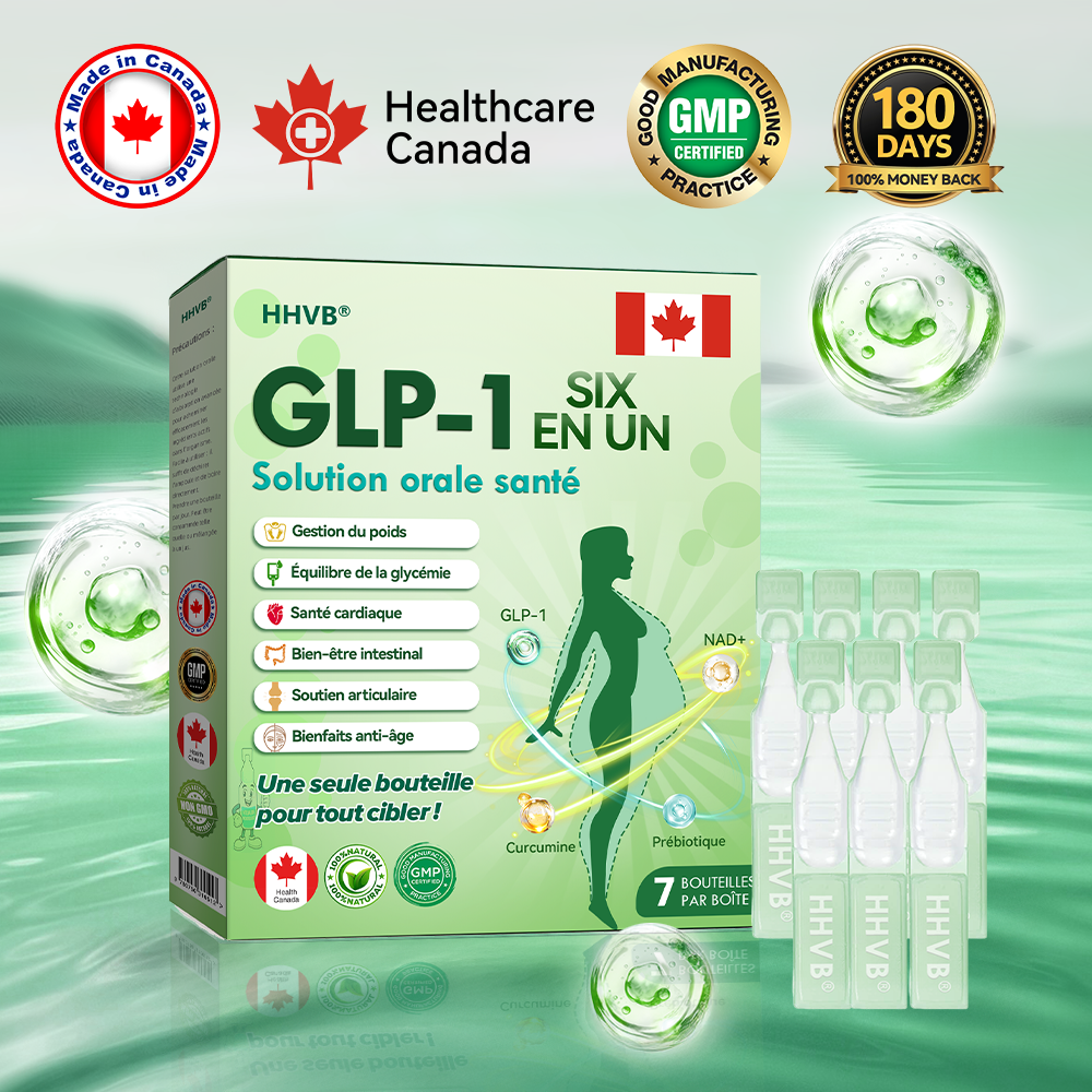 Boutique officielle|𝐻𝑯𝐕𝐁®💎💎𝐆𝐿𝑃-1 SIX IN-ONE Solution de santé liquide oral (Juste une dose par jour, changements visibles en 7 jours) ✅ Pour l'obésité, la santé cardiovasculaire, le diabète, l'apnée du sommeil, les problèmes articulaires, et plus encore