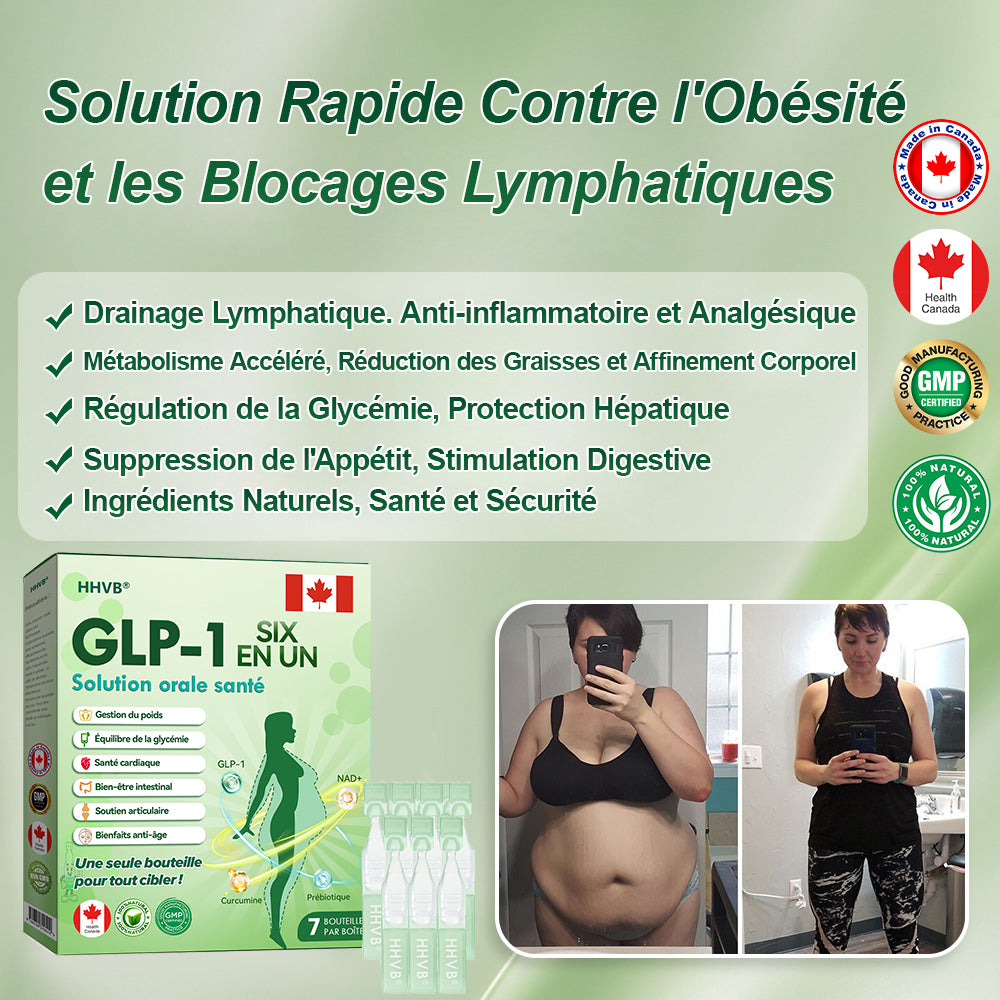 Boutique officielle|𝐻𝑯𝐕𝐁®💎💎𝐆𝐿𝑃-1 SIX IN-ONE Solution de santé liquide oral (Juste une dose par jour, changements visibles en 7 jours) ✅ Pour l'obésité, la santé cardiovasculaire, le diabète, l'apnée du sommeil, les problèmes articulaires, et plus encore